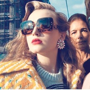 New Miu Miu Rectangle women’s sunglasses